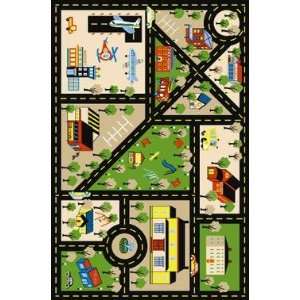  Concord Global   Fun Time   0833 City Center Area Rug   3 