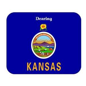  US State Flag   Dearing, Kansas (KS) Mouse Pad Everything 
