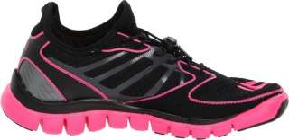 Fila Skele Toes AMP Womens Running Shoe Black / Hot Pink / Castlerock 