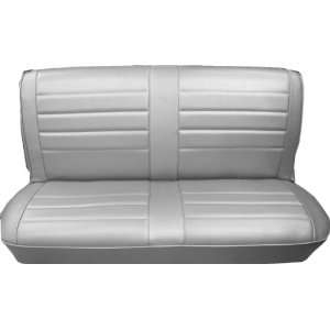  SEAT CVR FRONT BENCH 4D CHEVELLE 65 WHITE Automotive