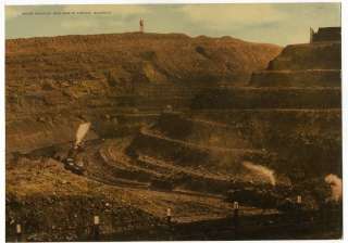 Giant Postcard~Missabe Mountain Iron Mine~Virginia, MN  