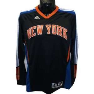  Shirt   NY Knicks Game Worn #25 Long Sleeve Road Shooting Shirt (XLT 