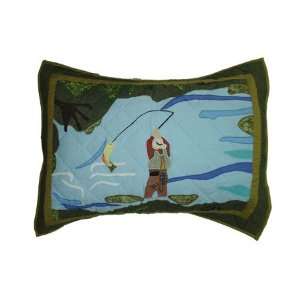 Go Fishing, Pillow Cover 27 X 21 In.