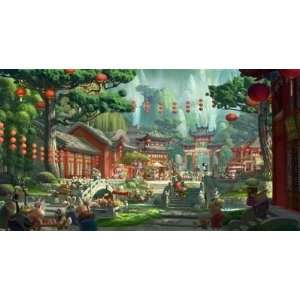   Fu Panda   DreamWorks Animation Fine Art   LE   Canvas