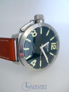 Uboat Flightdeck Left Hook RARE SS Watch. 95% LNIB $99  