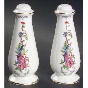  John Aynsley Pembroke Gold Trim Salt and Pepper Set, Fine 