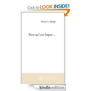   Roman) (French Edition) Arthur Z. Balogh  Kindle Store