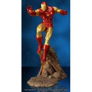  Invincible Iron Man Hard Hero Cold Cast Porcelain Statue 