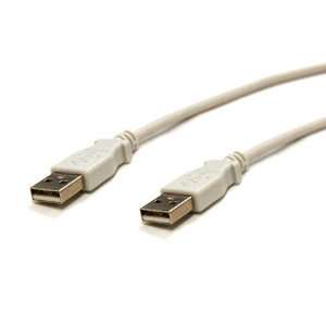   Cable, 28/24 AWG, Type A Male to Type A Male USB2 6AA W Electronics