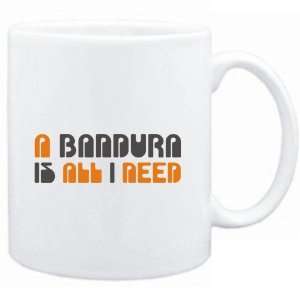  Mug White  A Bandura is all I need  Instruments Sports 