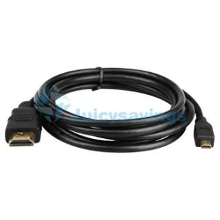   Cable Gold Plated Cord for Blackberry Playbook 32GB 1080i HDTV  