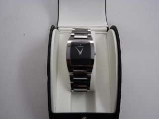 Movado 89 C6 1453 Fiero Tungsten Carbide Watch  
