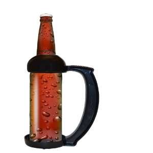  The Bottle Grip 12oz, Black 5 Pack   Get a Handle on Your Beer 