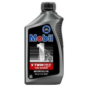  Mobil 1 20W50 Fully Synthetic Motorcycle Oil Automotive