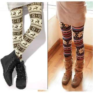   Colorful Crystal Pattern Leggings Tights Pants Casual Comfortable #163