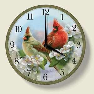  Songbird Song Bird Cardinal Kitchen Wall Clock Home Decor 