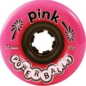  PINK POWERBALLS 72mm 78a (Set Of 4)