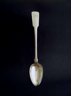   STERLING SILVER STUFFING SPOON TH JAMES WINTLE, LONDON c.1815  