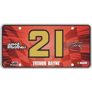   Plates Signature Series #21 Trevor Bayne License Plate Automotive
