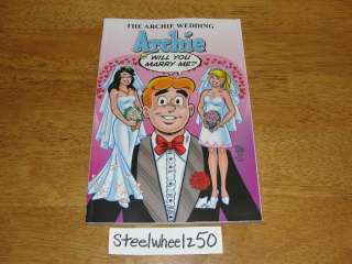 Archie Will You Marry Me Wedding TPB Trade Paperback Comics Betty 