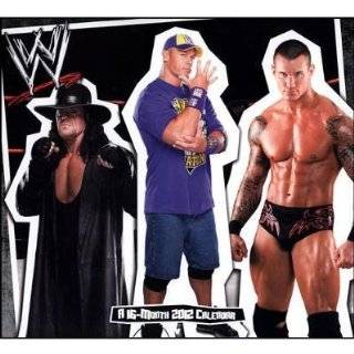 11x12) WWE Wrestling 16 Month 2012 Sports Calendar