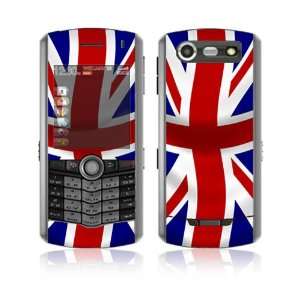  BlackBerry Pearl 8110 8120 8130 Decal Vinyl Skin   UK Flag 