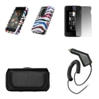Premium horizontal black leather carrying case wth belt clip and loops 