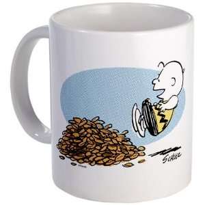 Leaf Jumper Peanuts Mug by  