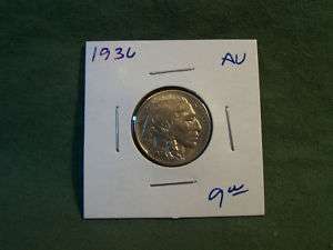 1936 AU Buffalo Nickel, check out our store,  