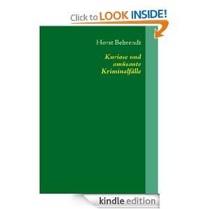   (German Edition) Horst Behrendt  Kindle Store