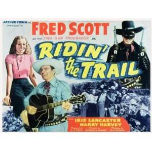  Ridin the Trail   Movie Poster   11 x 17