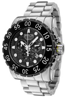 Invicta Oversized Watch 1957 Mens Reserve Chronograph Stainless Steel 