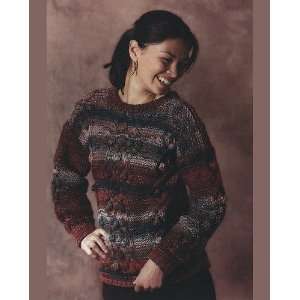  Unikat Bobbles & Cables Pullover (P A187 B) Arts, Crafts 