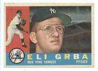 1960 LEAF 62 JOHN GABLER New York Yankees VG  