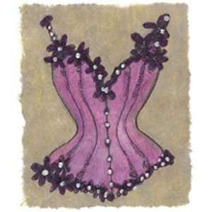  Nicky Belton   Crazy Corsets I Giclee on Paper