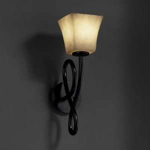  Justice Design CLD 8911 10 DBRZ Capellini One Light Wall 