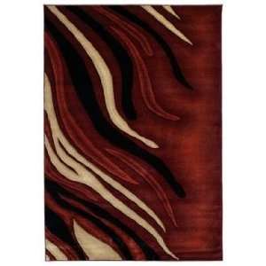  Mossa Collection Ember Terracotta 27x74 Area Rug