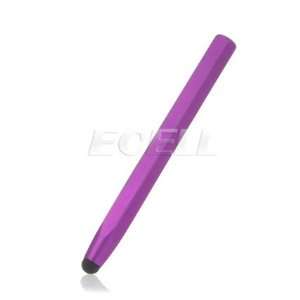     PURPLE 8MM HEXAGON CAPACITIVE STYLUS FOR iPHONE 4 4G Electronics