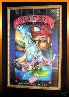 1997 Stanley Cup Champs Detroit Red Wings Framed Poster  