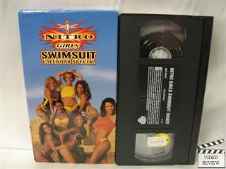 WCW Nitro Girls Swimsuit Calendar Special VHS 1999  