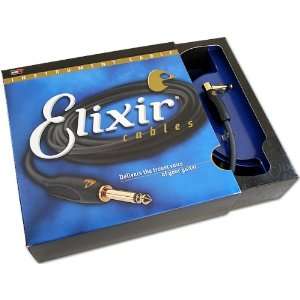  Elixir 92610 Elixir Cables 10 Straight Right Angle 
