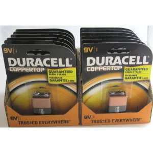 Duracell 9V MN1604 9 Volt Alkaline Battery X 12 Batteries [IN ORIGINAL 