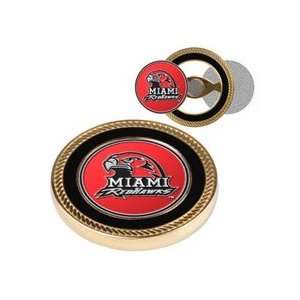  Miami (Ohio) Red Hawks Challenge Coin with Ball Markers 