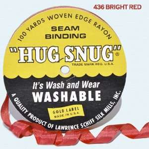  100yds 1/2 Schiff Seam Binding Hug Snug Ribbon Color 