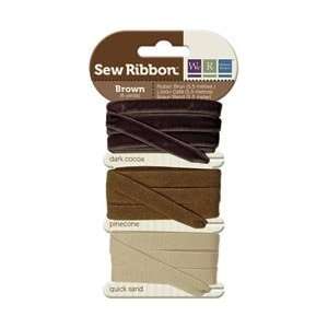  We R Memory Keepers Sew Ribbon Ribbon 3/Pkg 9/Yds Total 