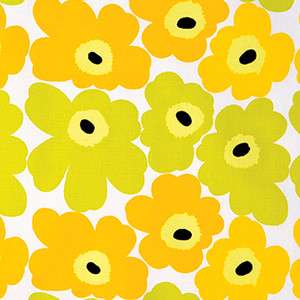 Cotton Covering Upholstery Bedding Fabric Clover Yellow  