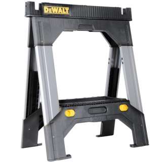 DeWALT DWST11031 Saw Horse W/ Adjustable Steel Legs   2500 Lb Capacity 