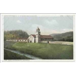  Reprint Mission Santa Cruz, California 1898 1931