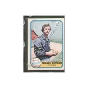  1981 Fleer Regular #347 Richard Wortham, Chicago White Sox 