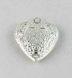 10PCS Pattern Heart SP Locket Pendants 20mm #20410  